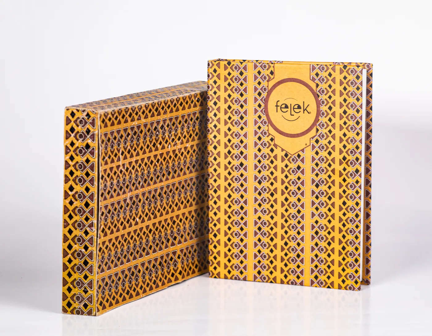 Patterned Felek gift boxes